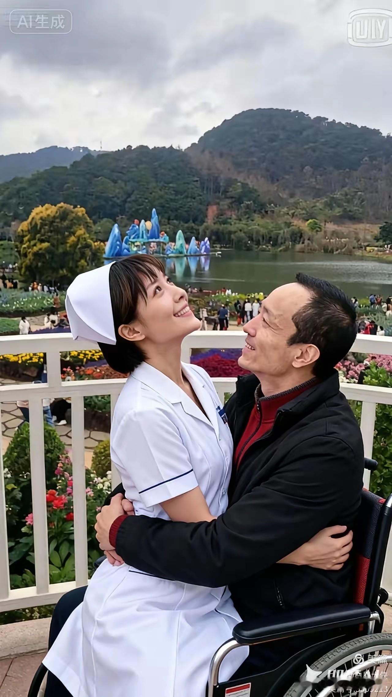 爱不分年龄
也无距离感
爱是两情相悦
久处不厌

两情相悦无所求 远距离的感情 