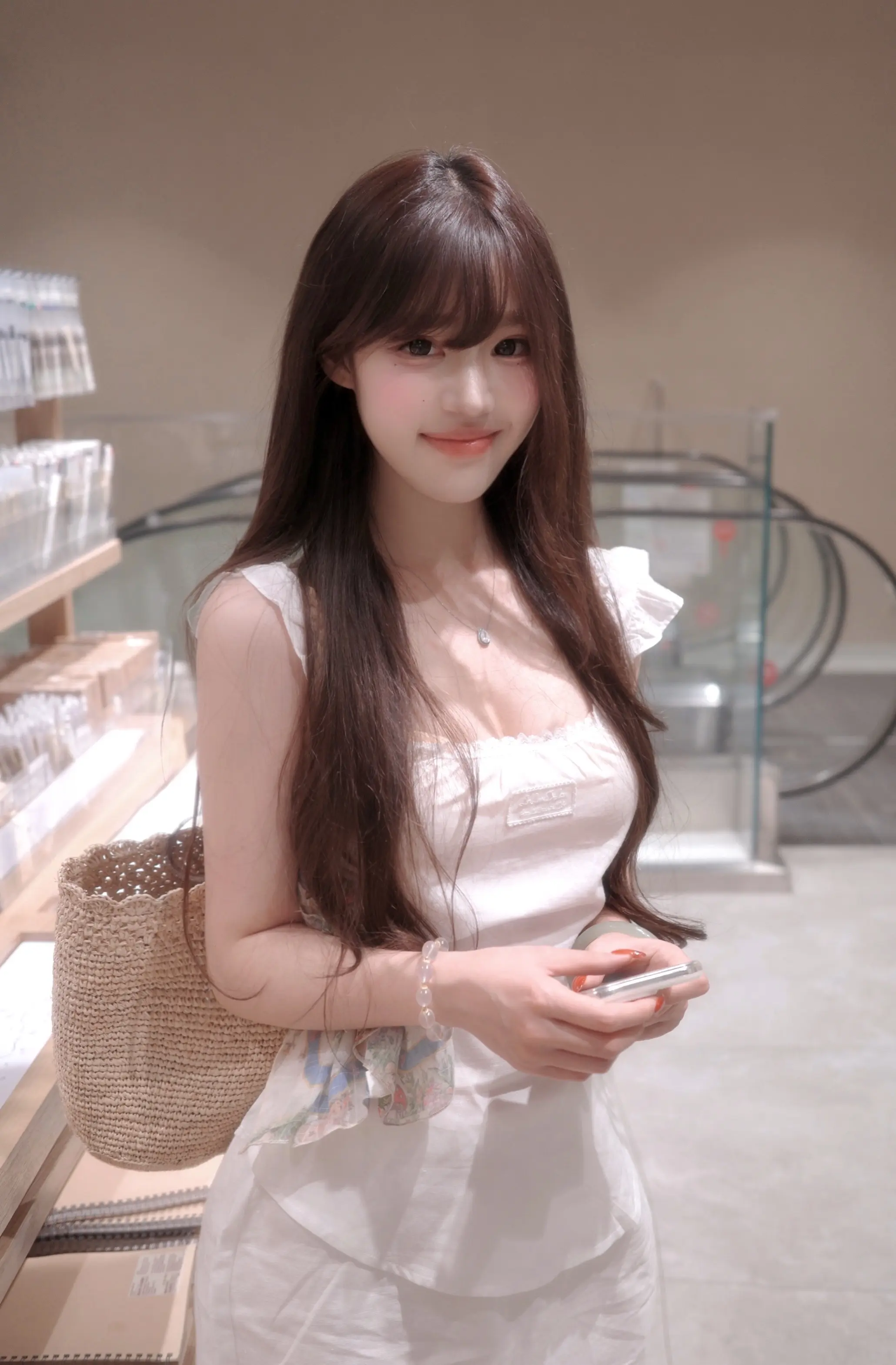 我的心 也好想再靠近你一点。