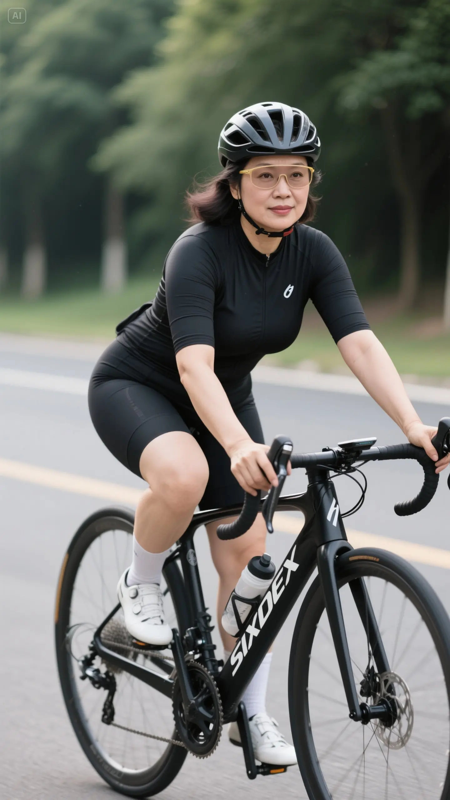 爱生活爱骑行 熟女