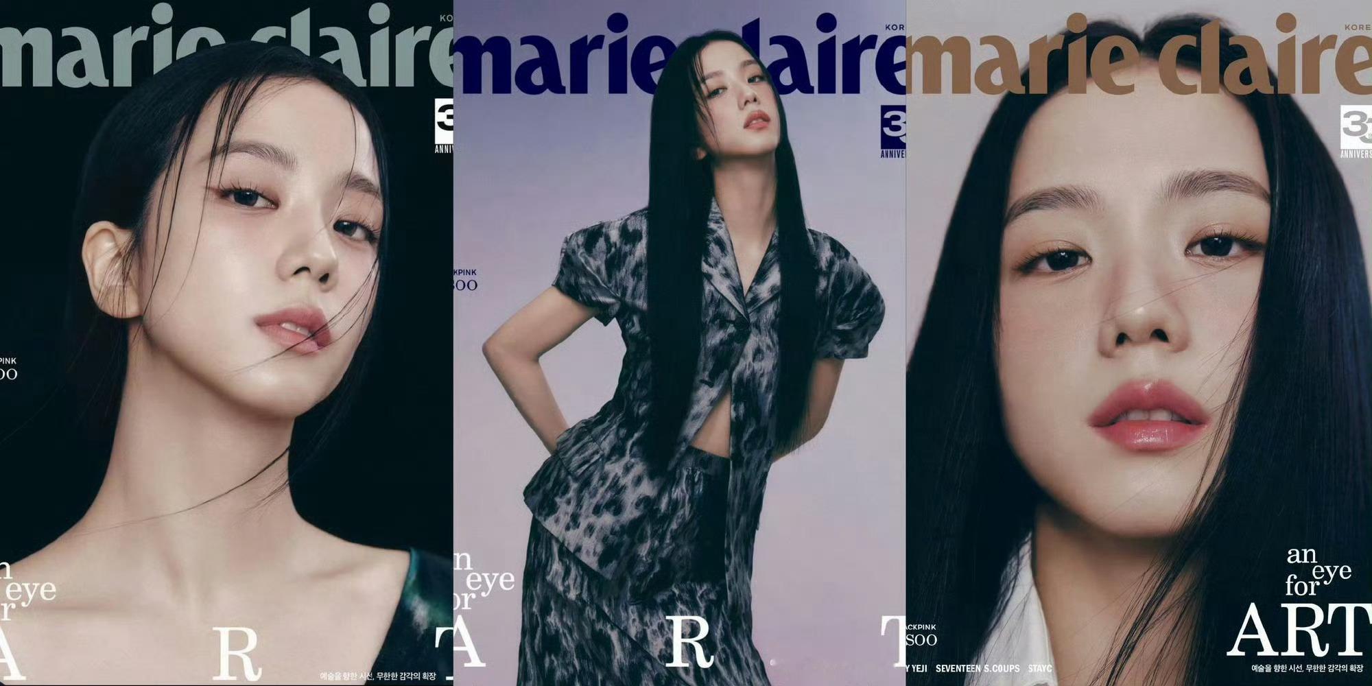 JISOO的本土金九杂志，配置都是多封✨2020 Marie Claire Ko