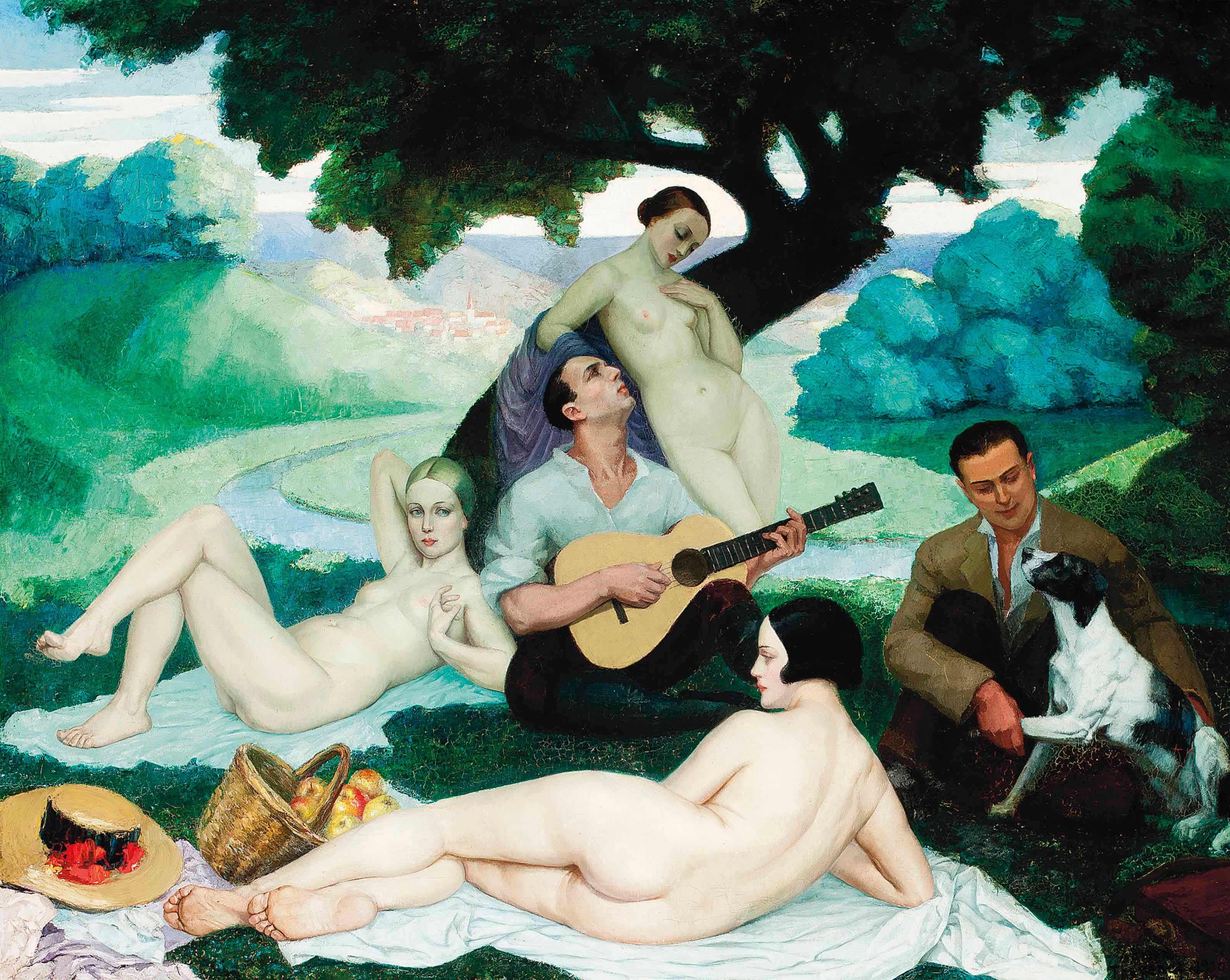 【西方美术】阿德里安·泰韦诺（Adrien Thevenot，1889–1942
