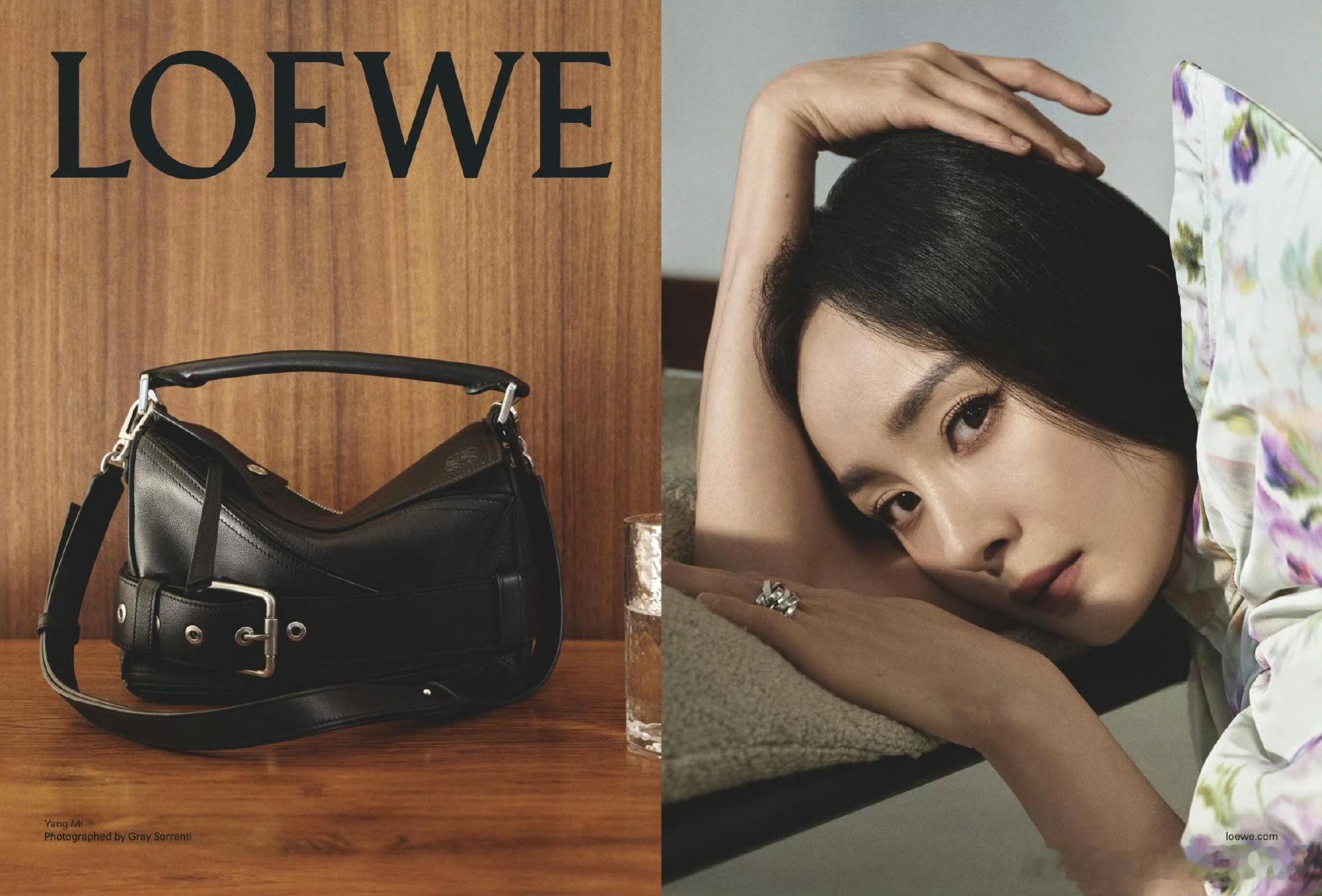 幂的罗意威25早秋系列继续投放在🇦🇺版VOGUE 六月刊与🇯🇵版VOGU