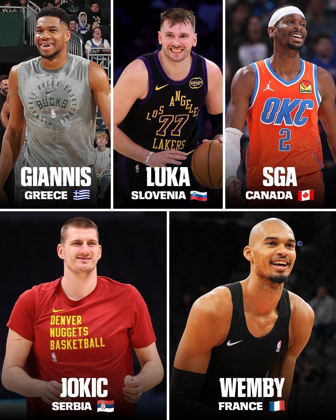 2026NBA全明星东部首发2026NBA全明星西部首发世界队首发也就正式组建完