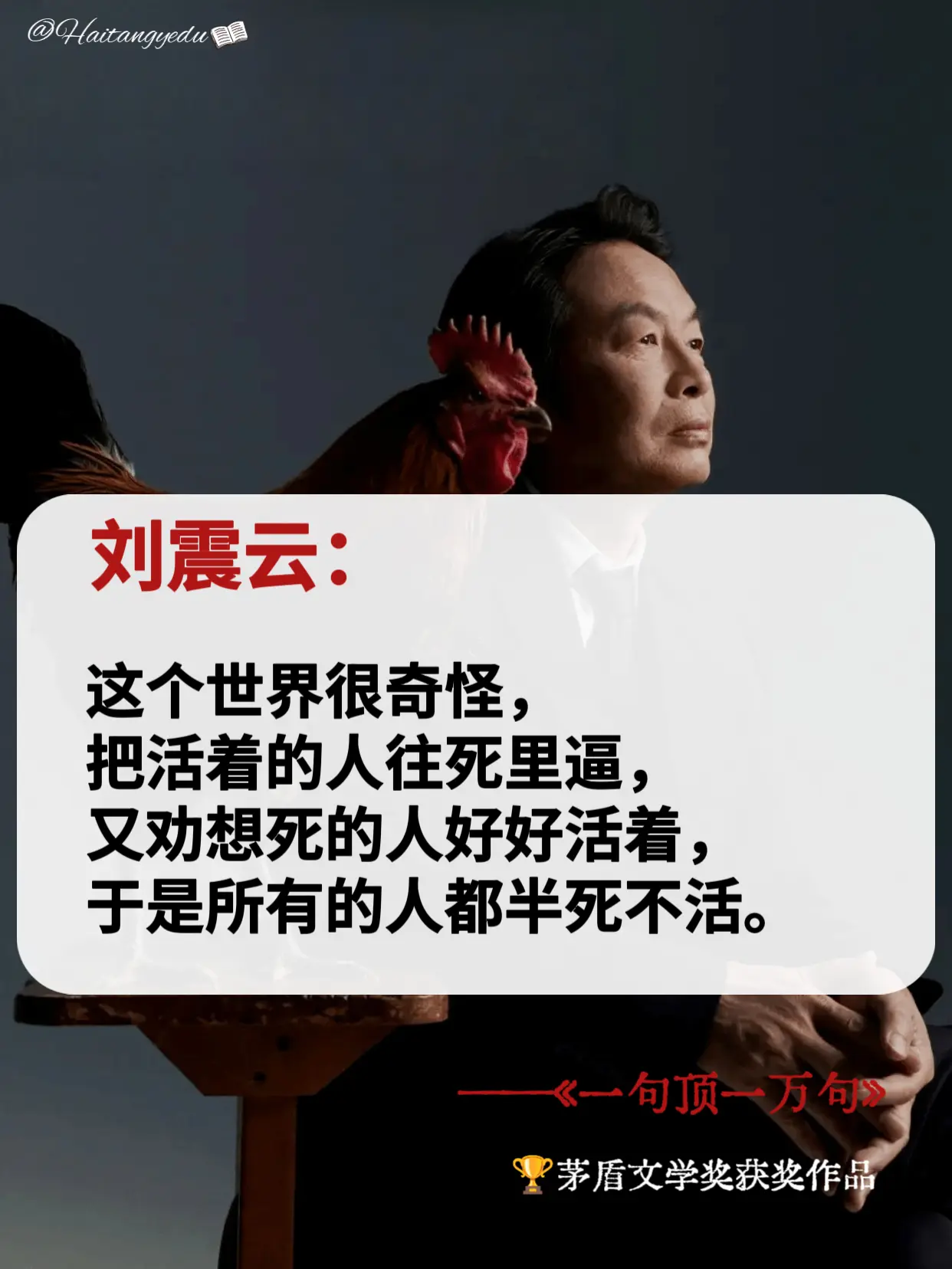 每一句都说到了心坎上！句句清醒 《一句顶一万句》是一部深刻反映人性社会...