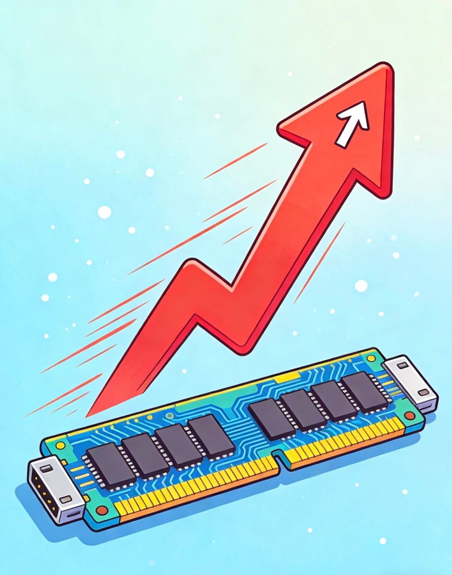 内存价格飙升90%这样看来对于今年想换手机的朋友来说，不是等得越晚越好，后续厂商