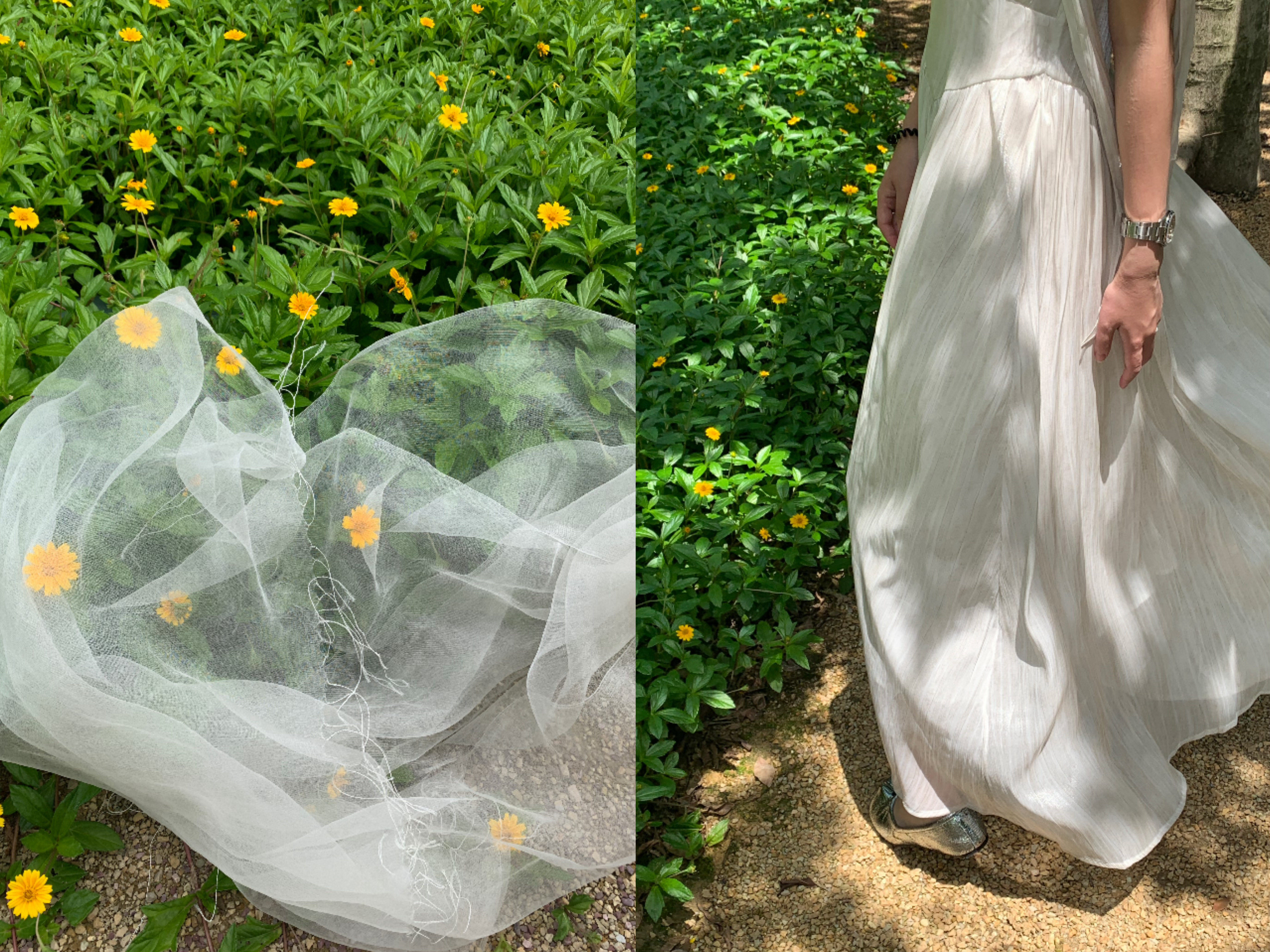 夏天怎么可以没有漂亮的小裙子呢这件面料在光下有细闪✨很精致 又不会很华丽夸张适合