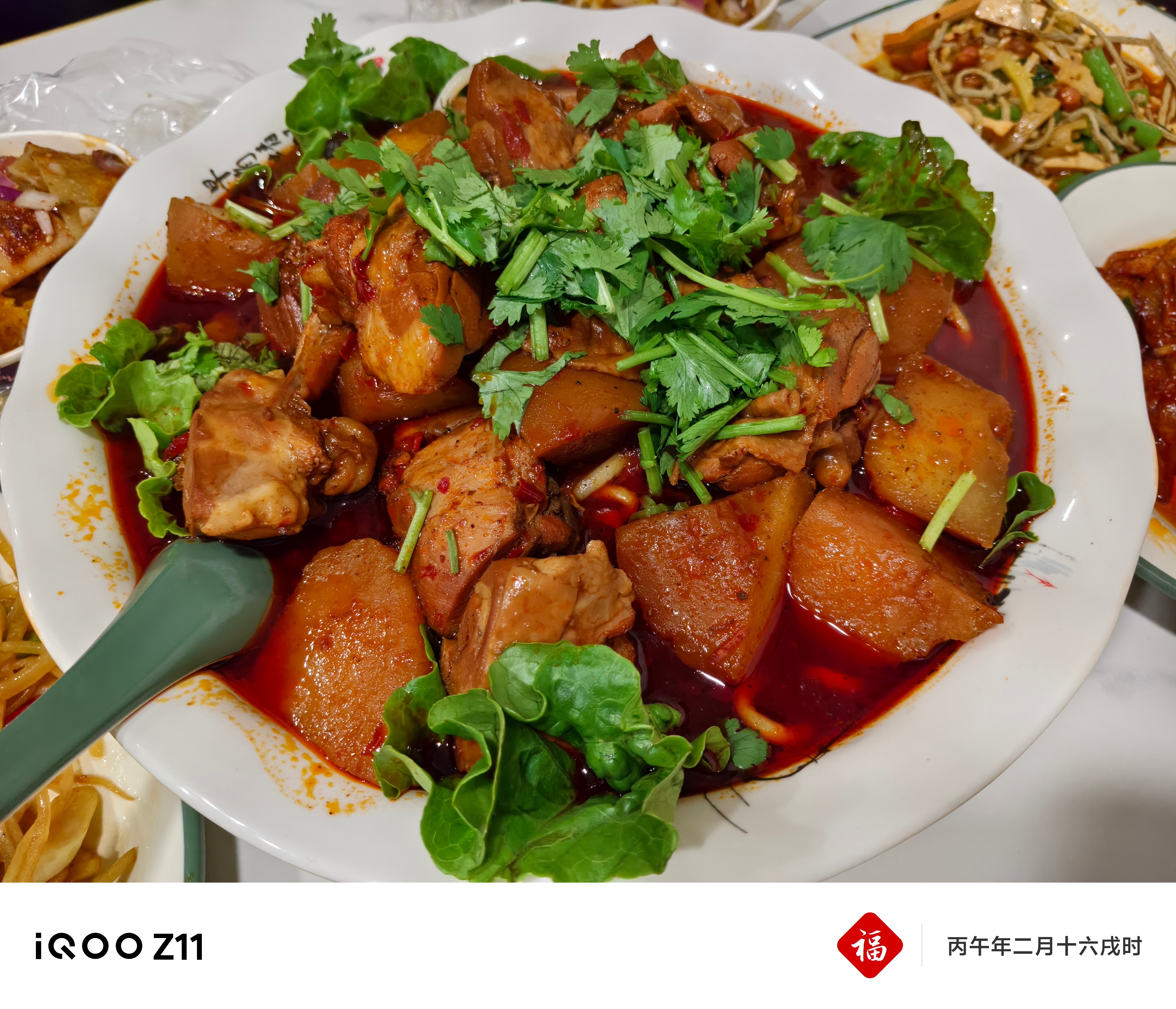 iqoo iQOO Z11拍出的美食看着就很有食欲这家宝藏小店，希望可以一直开下