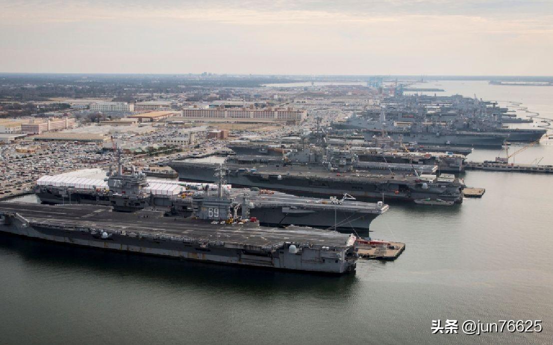 美国海军的航母如何部署？
美国的航空母舰，采用