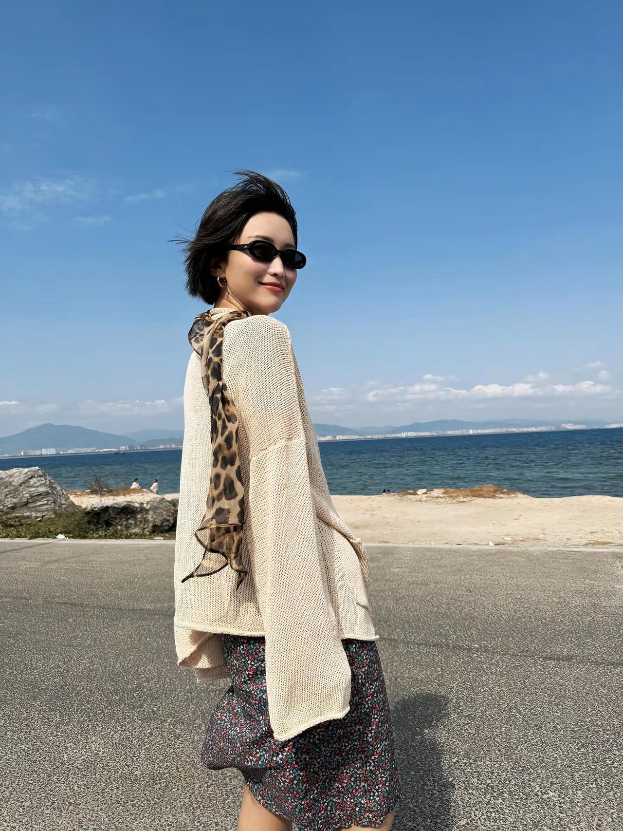 不畏将来 不念过往 活在当下 爱自己妞子与墩子 春夏穿搭 松弛感穿搭 棉麻