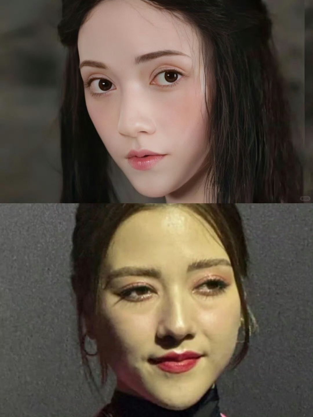 娜然这变化也太大了吧，感觉是断崖式的衰老了 ​​​