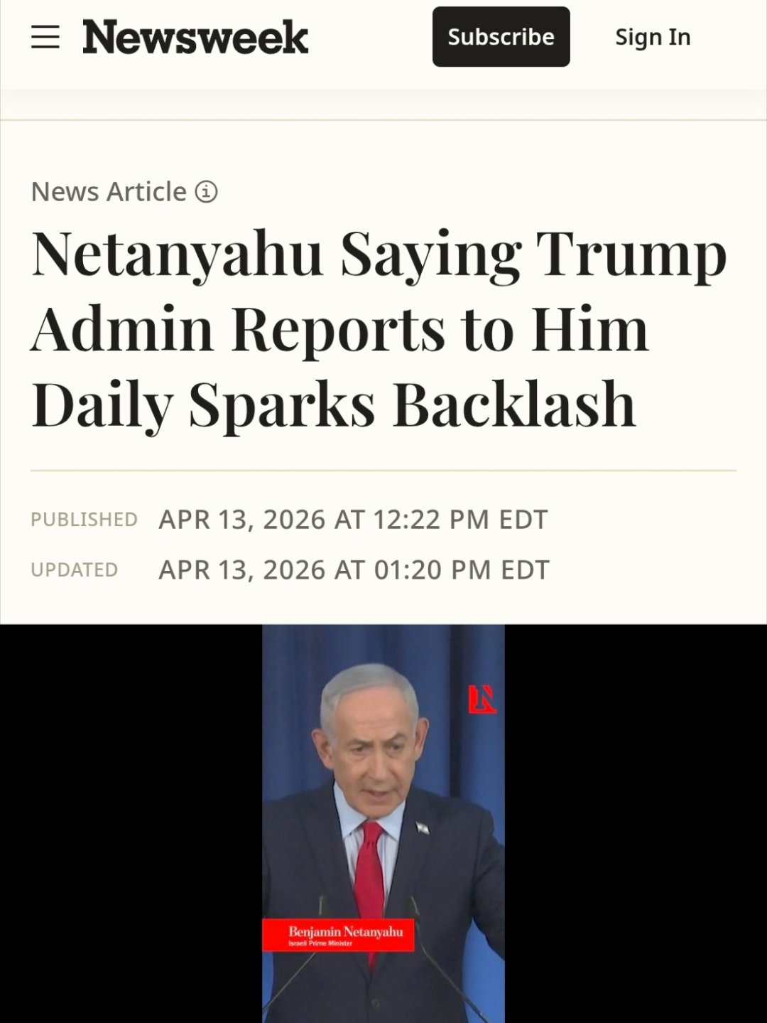 布林肯称以总理长期游说美国打伊朗这届政府史无前例跟🇮🇱贴得紧。¹ 内塔尼亚胡