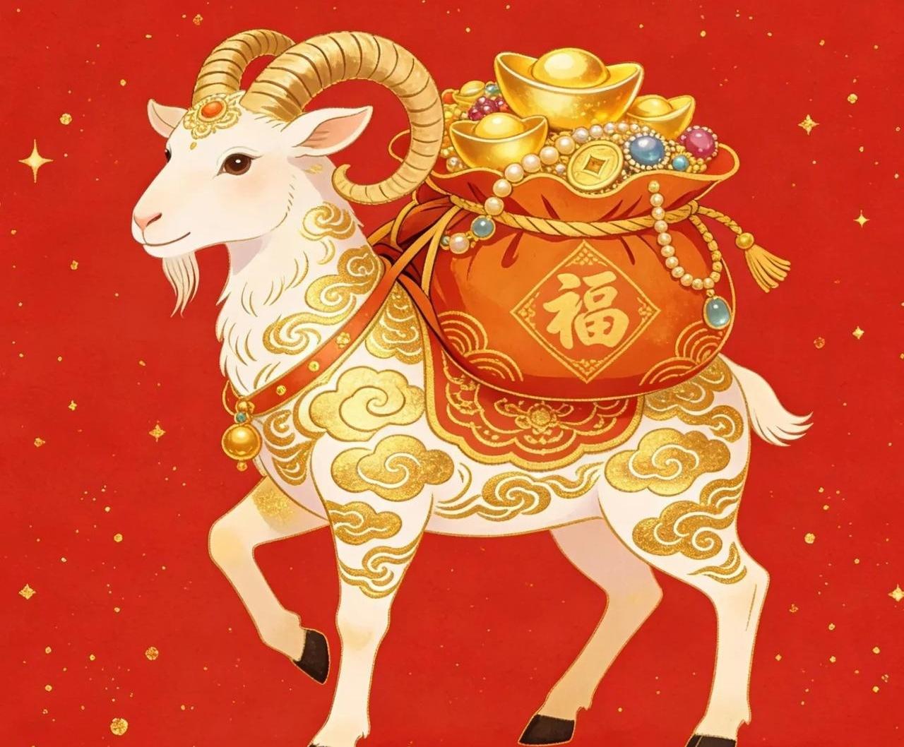 明年属羊的朋友，本命年是不是已经开始刷“听劝”穿搭了？别把红红绿绿穿成焦虑局，颜