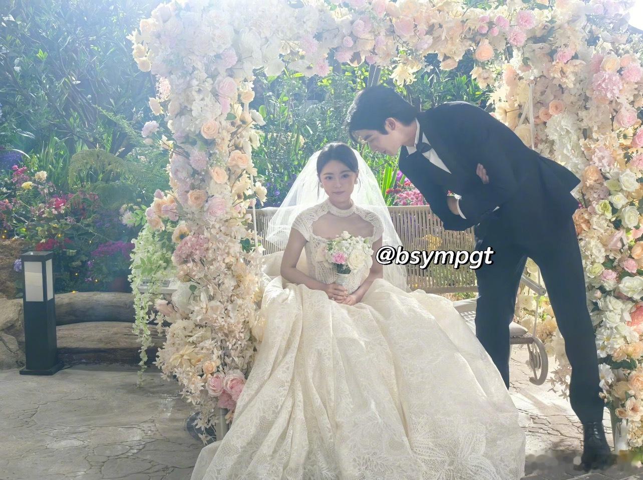 宋威龙、赵今麦《骄阳似我》婚礼路透宋威龙赵今麦骄阳似我婚纱照