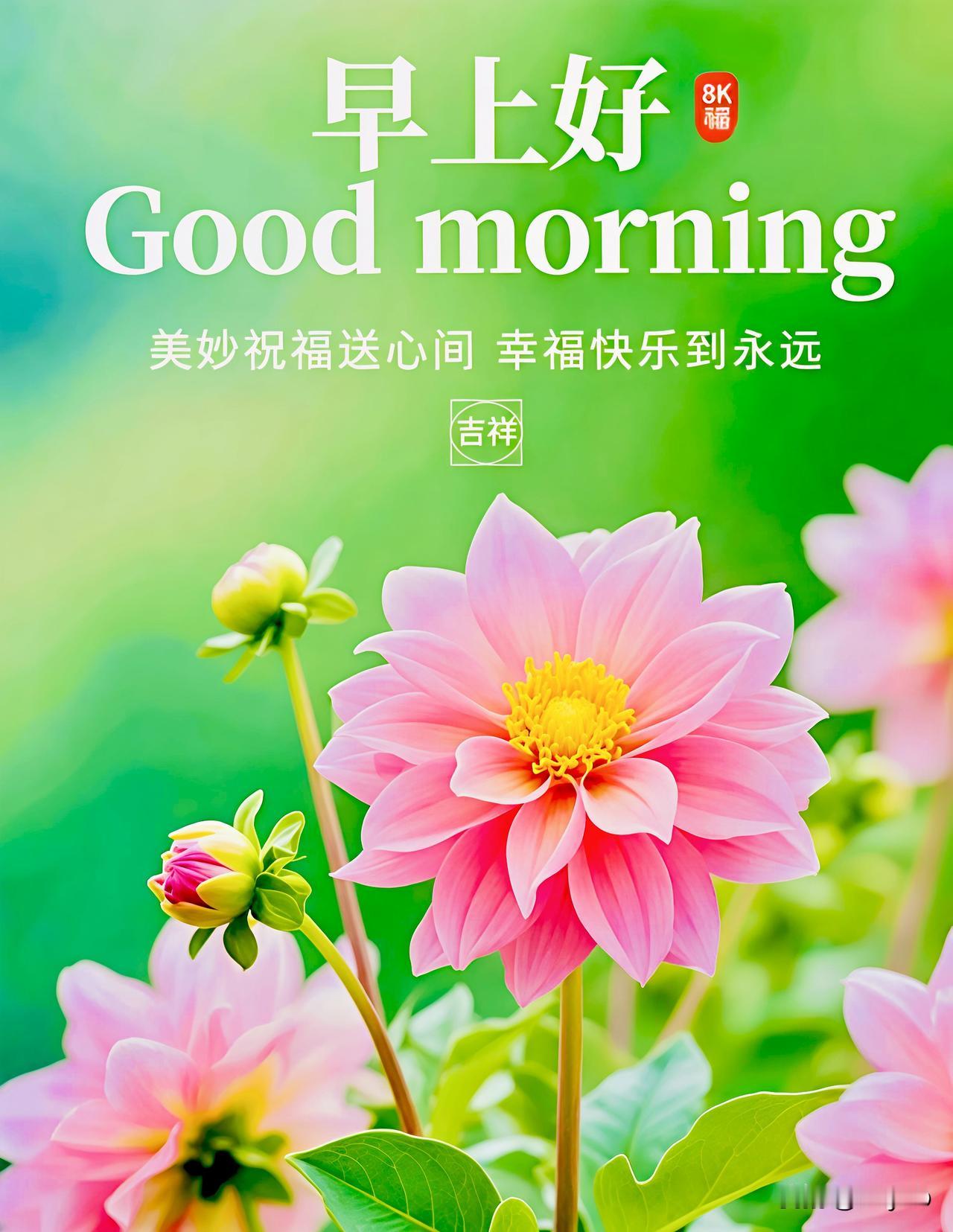 问候不在远近，祝福不分时间，365个日出，365个祝福。用感恩的心，问候我最珍惜