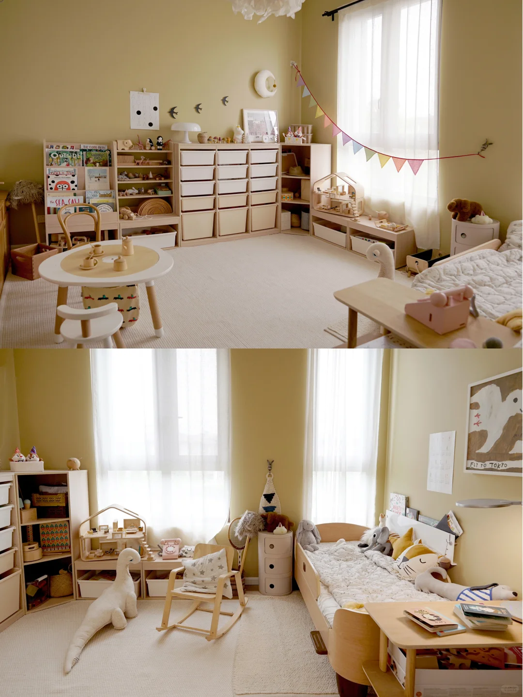 ❸分钟get秋冬系蒙氏儿童房设计技巧