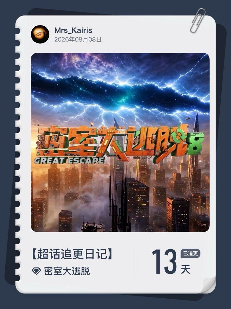 密室大逃脱超话追更日记  第14集 