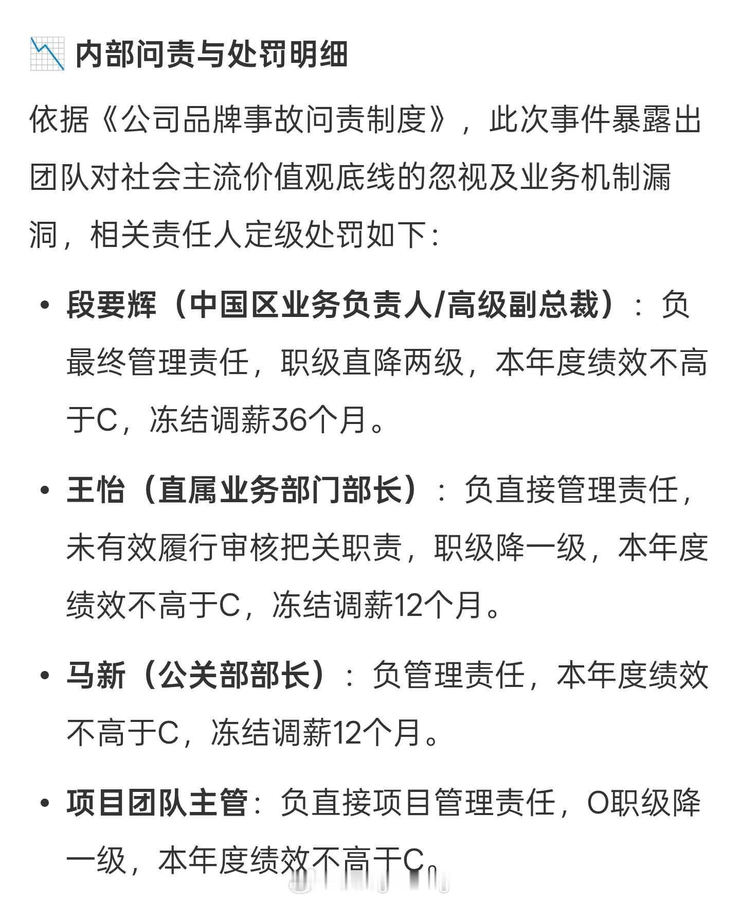 OPPO乃至整个手机行业历史上罕见严厉的处罚力度！内部团队从上到下都有不同程度的