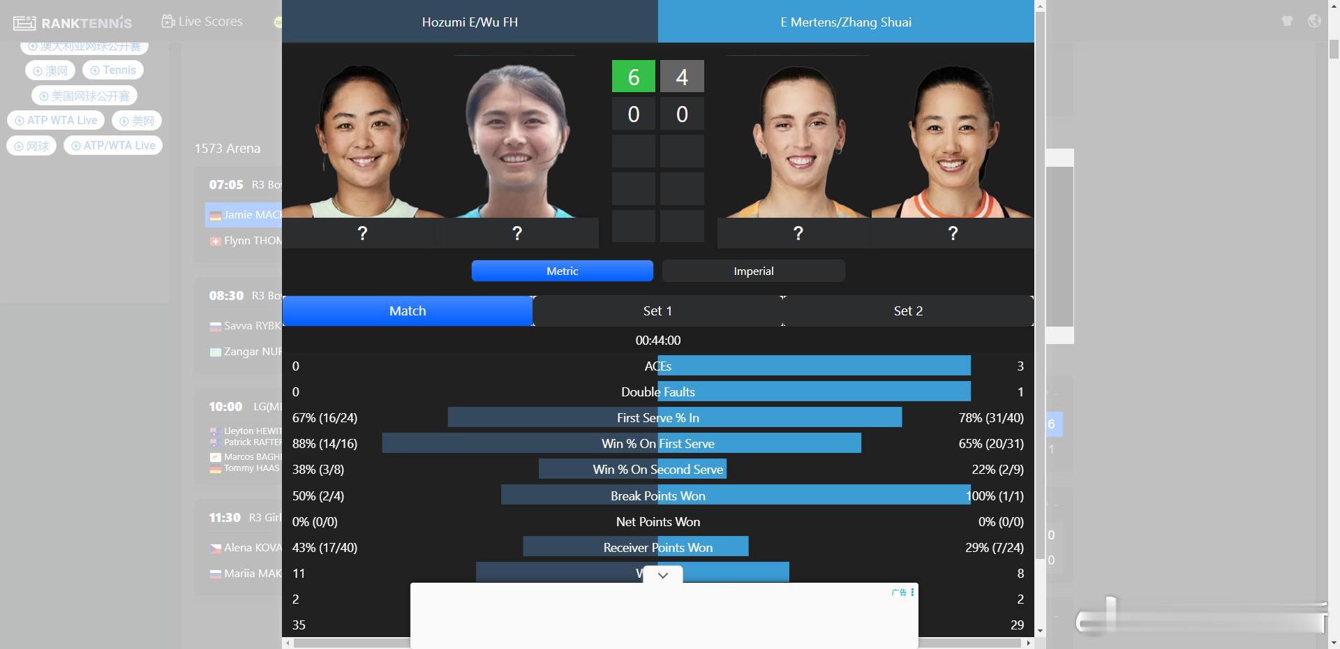 昨天发预测民意预测的时候我就说了打熟人局越是要小心结果。。。。网球talking