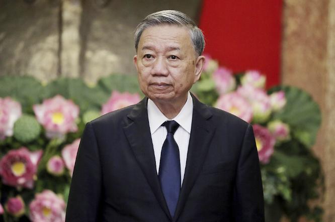 根据朝媒刚刚公布的消息，越南的苏林将于10月9日至11日对朝进行国事访问。

上