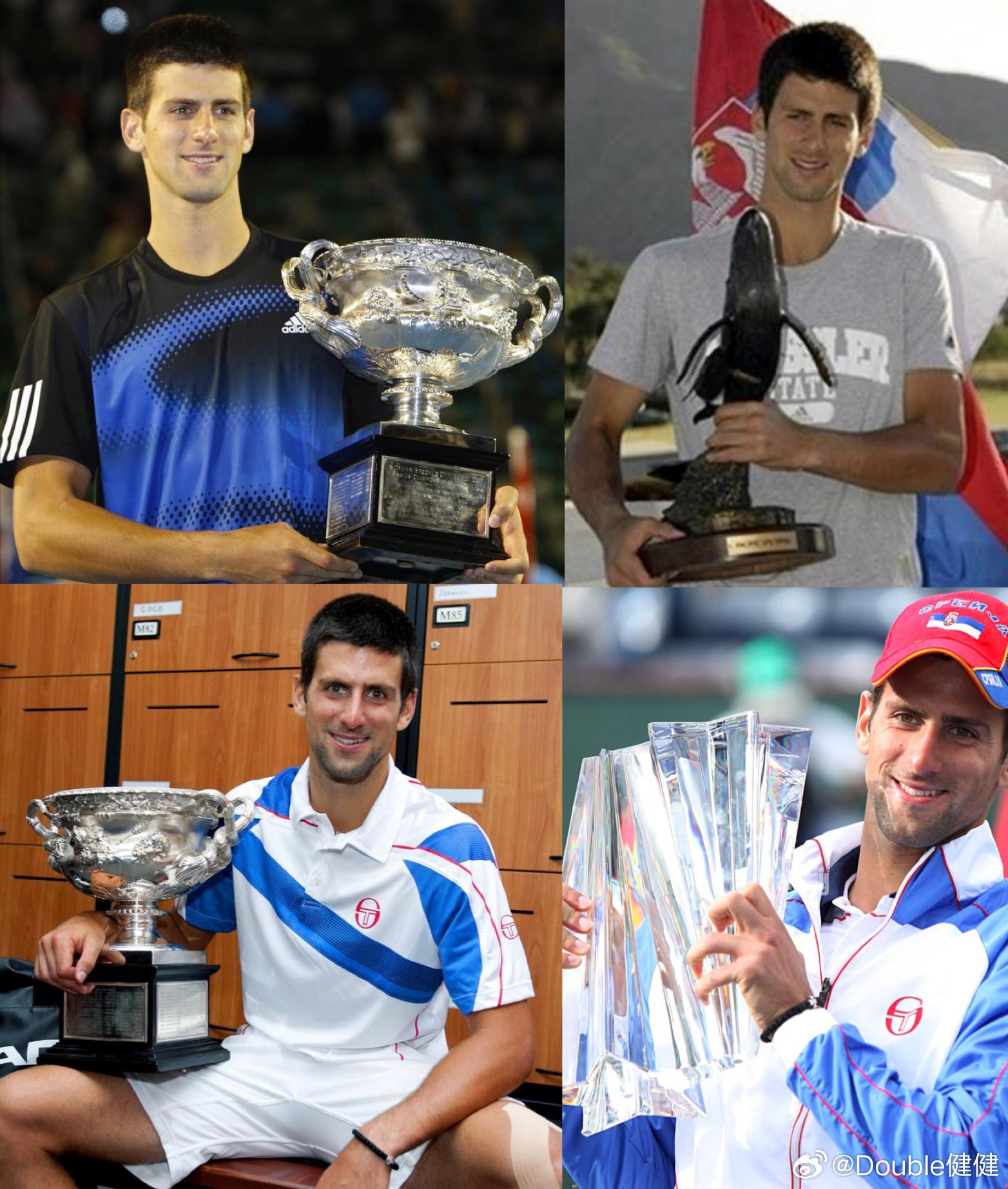 随着阿卡输球，单赛季最完美开局还是由德约科维奇保持。🇷🇸 德约科维奇: 41