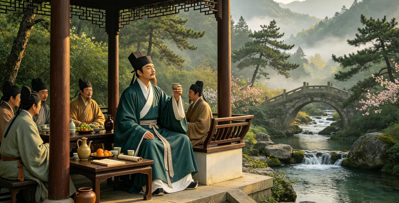 读欧阳修《醉翁亭记》不禁为他的洒脱而佩服，但要考察起他写作的背景，就会发现他的洒