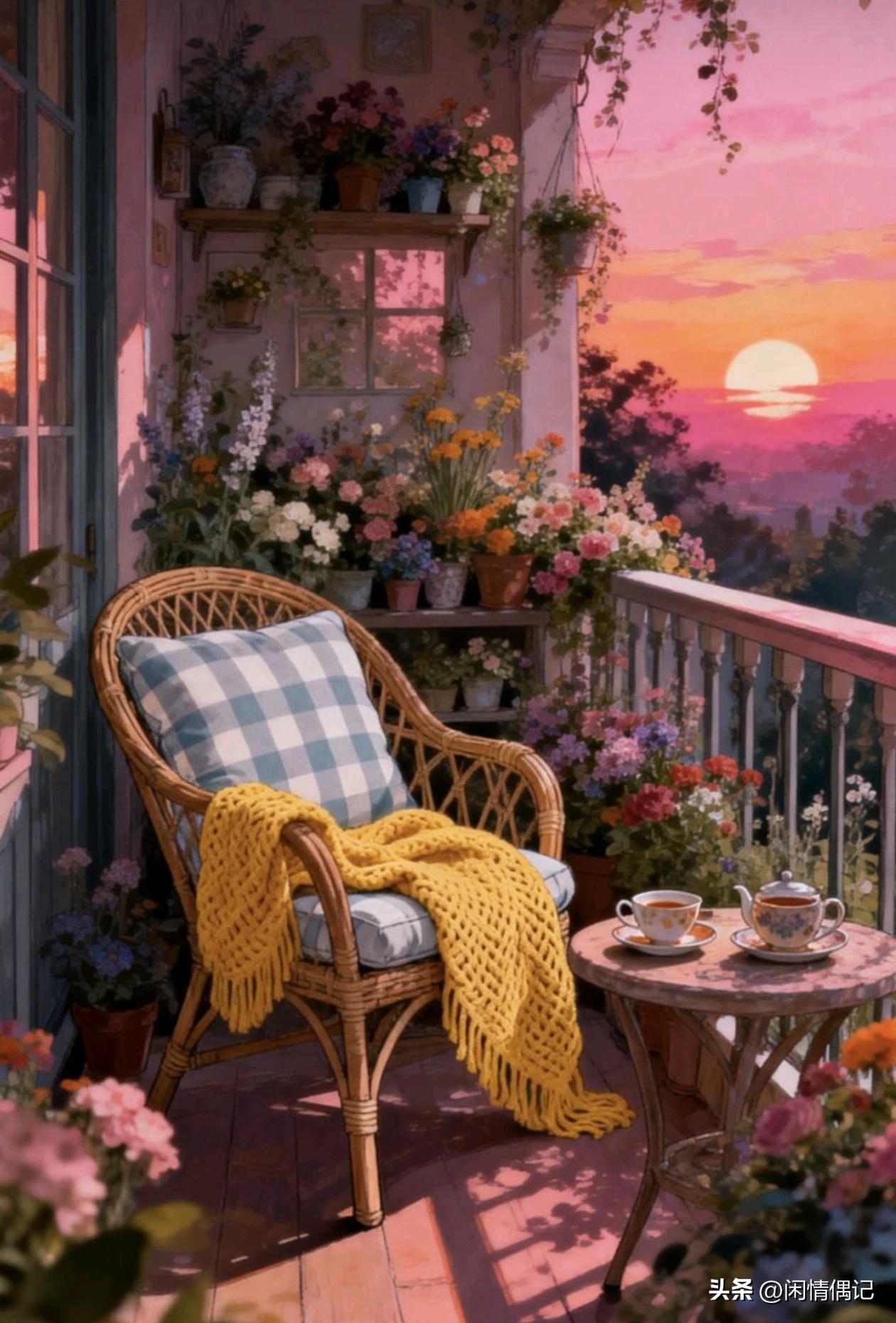 突然被人民日报暖到了：
​“日落是免费的，
春夏秋冬也是，
不要觉得人生那么无望