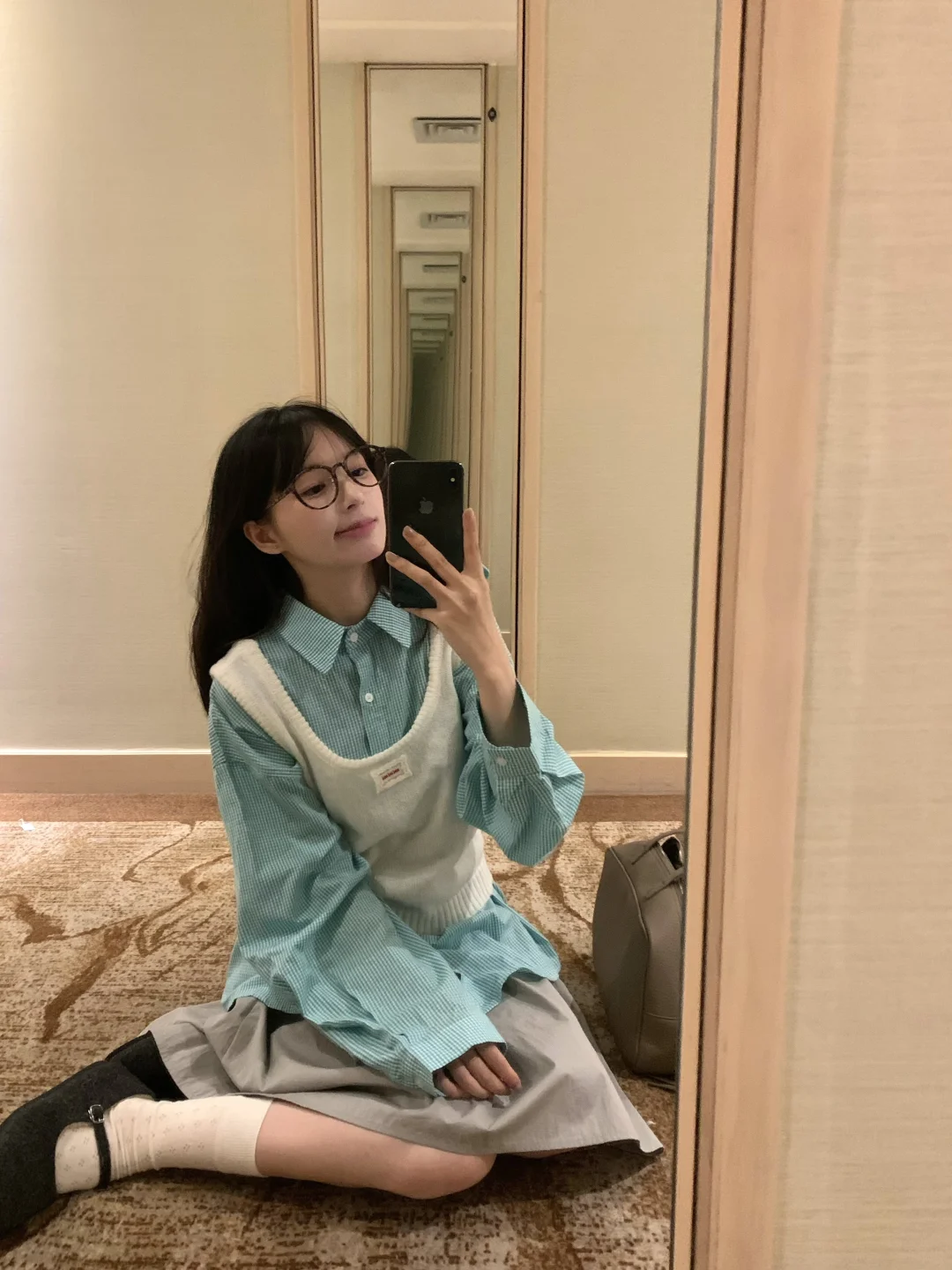 他说我今天好可爱🩵