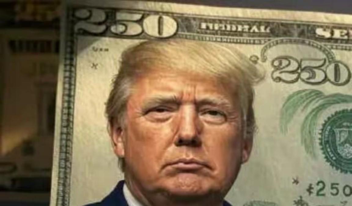 特朗普正准备把美国货币变成一场真人秀。他非要让财政部发行一种从来没人见过的250