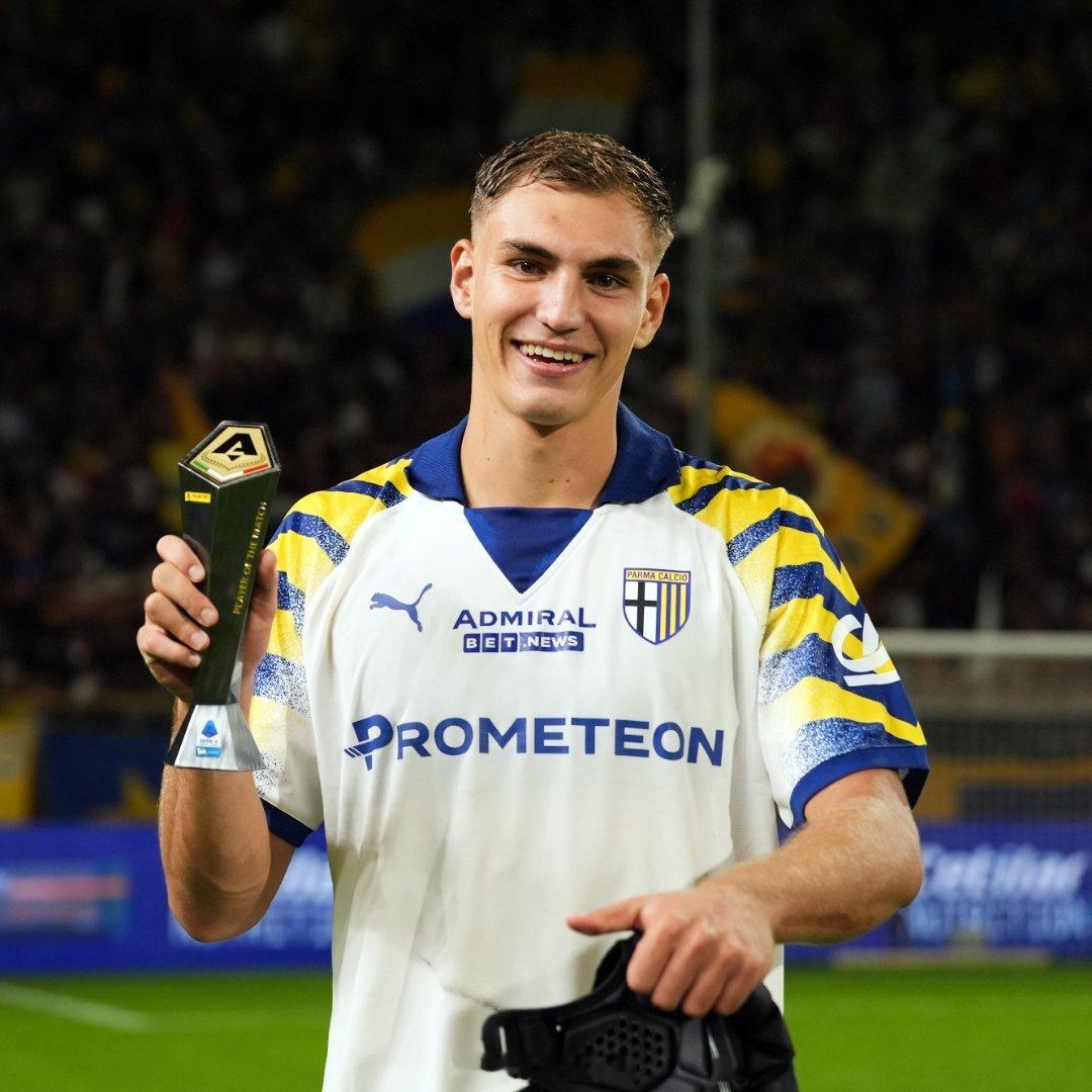 意甲联赛 自加盟帕尔马以来，马特奥·佩莱格里诺🇦🇷已在20场比赛中攻入8球。