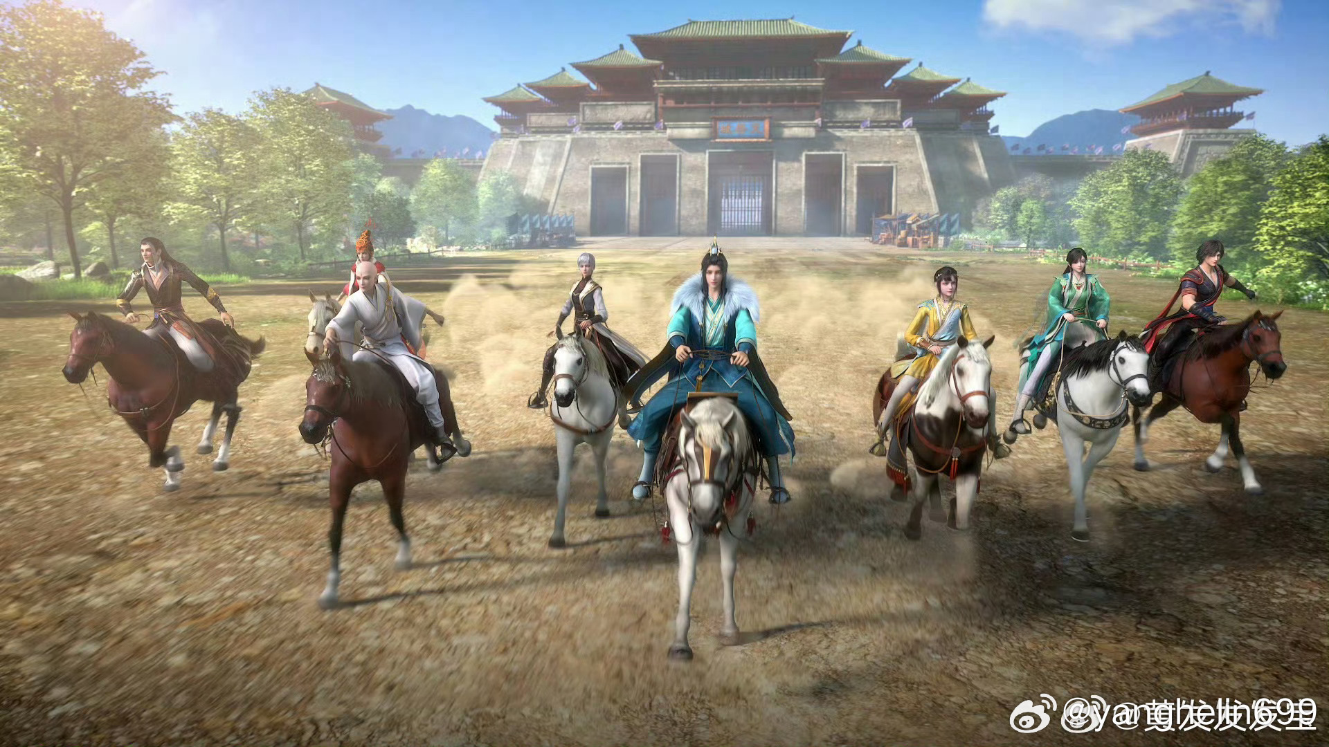 少歌三部曲十周年同框十载淬刀少年行，已播三部燃遍江湖，待播续作神兵异动，这趟侠客