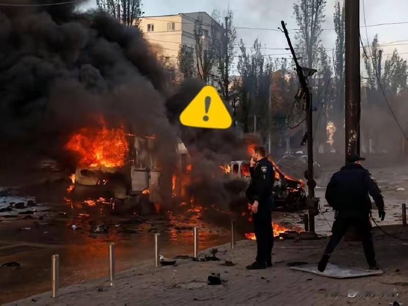 朝鲜弹道导弹命中引发大爆炸，乌产能400万吨钢厂被炸瘫痪，普京动真格，泽连斯基失