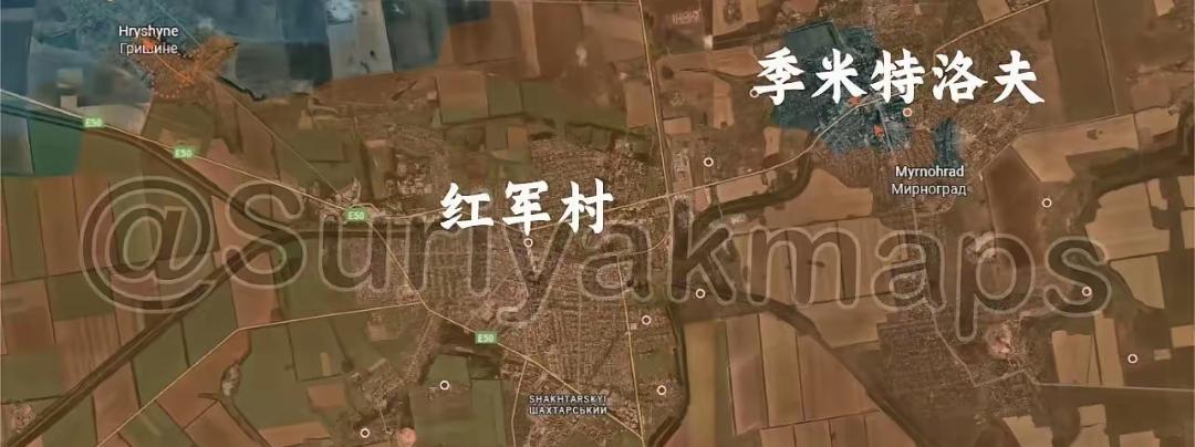 红军城方向的热度大大下降了，因为乌军也不反攻了，乌克兰和媒体尽量避而不谈，俄方则