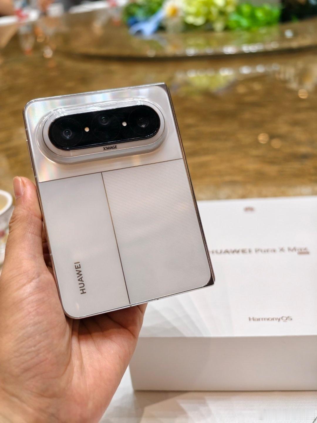 橘子海和阔折叠已上手颜值还行吗华为PuraXMax上手华为Pura90上手开箱