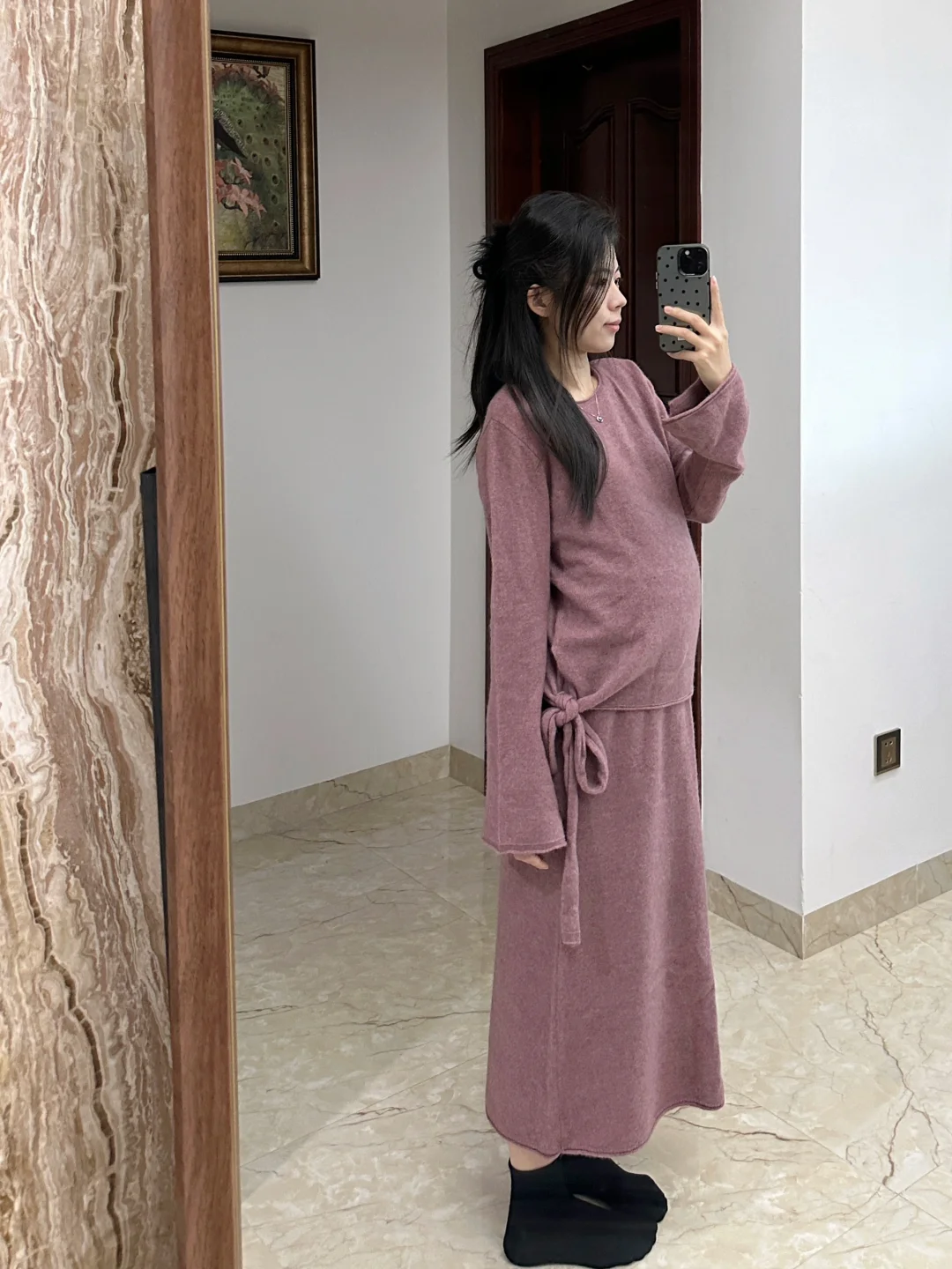 新上新！有些衣服有个大肚肚穿更好看～