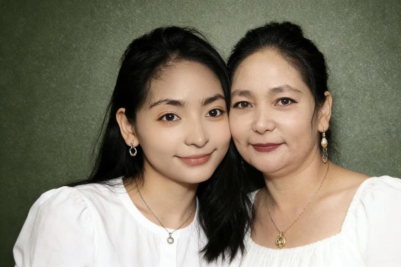 妈妈是全世界最漂亮的女人❤️😻👩