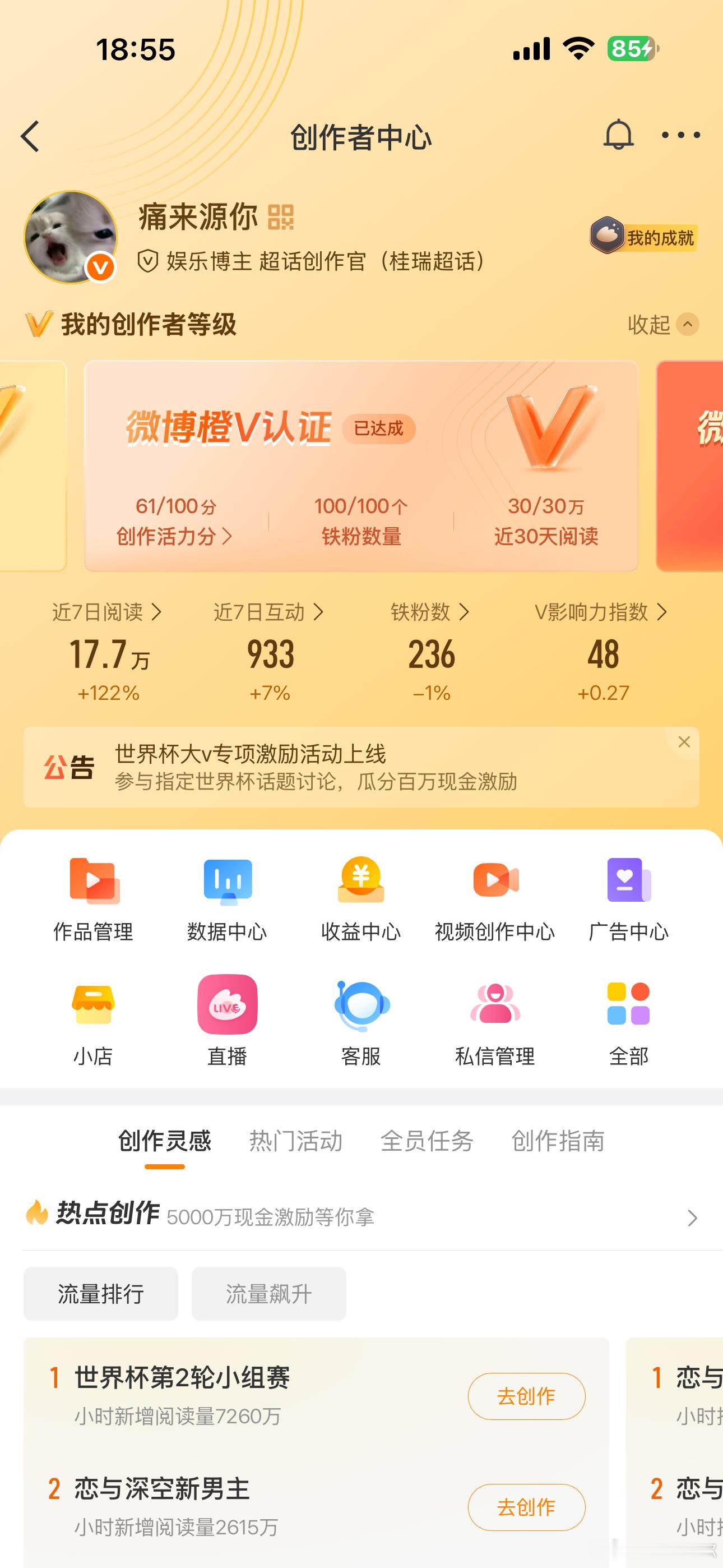 这个创作活动分咋弄啊