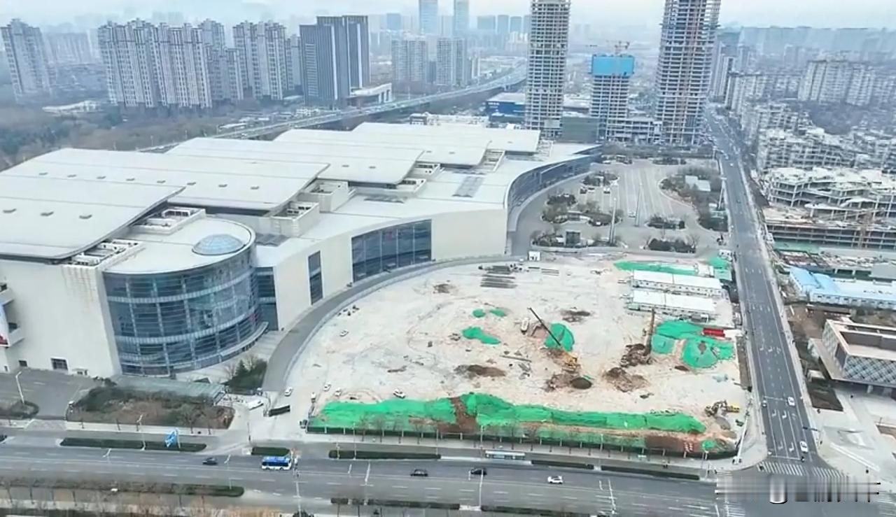 山东国际会展中心二期动工