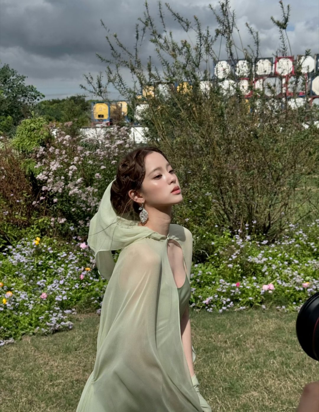 欧阳娜娜花仙子是你吗！！这身好似精灵一样[憧憬][憧憬] ​​​