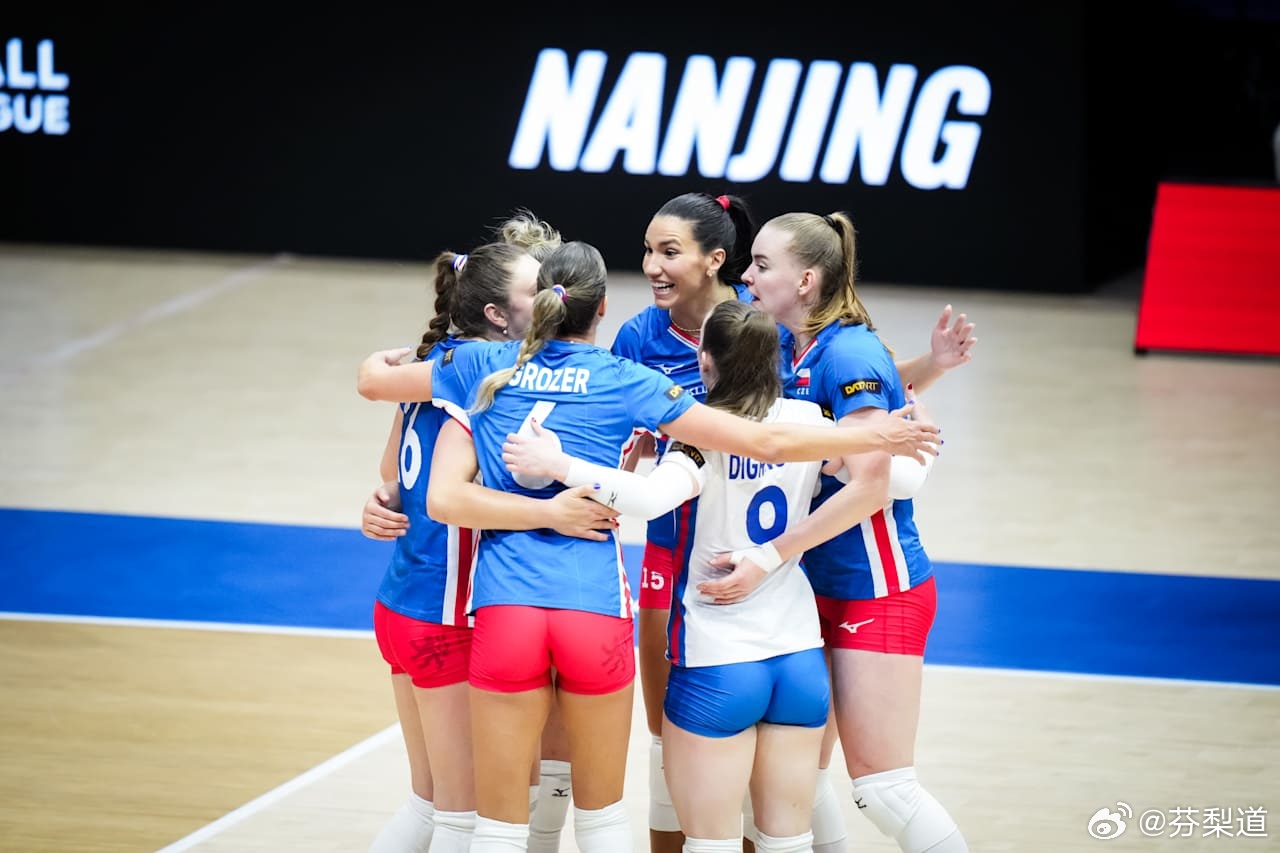 2026世界女排联赛捷克队3-0（25-20/25-22/25-15）比利时队捷