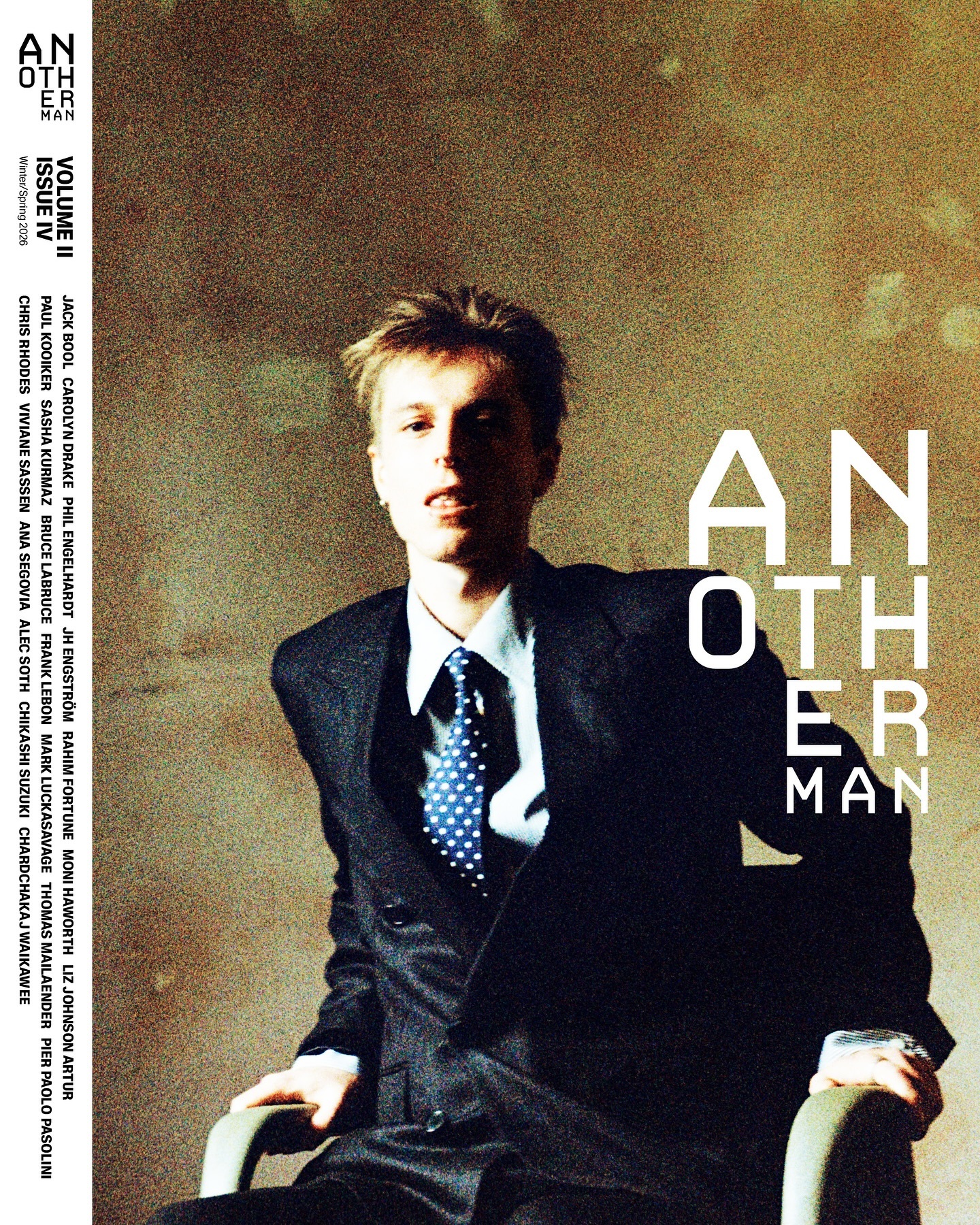 穿Givenchy西装的漂亮男孩Another Man Volume ll Is