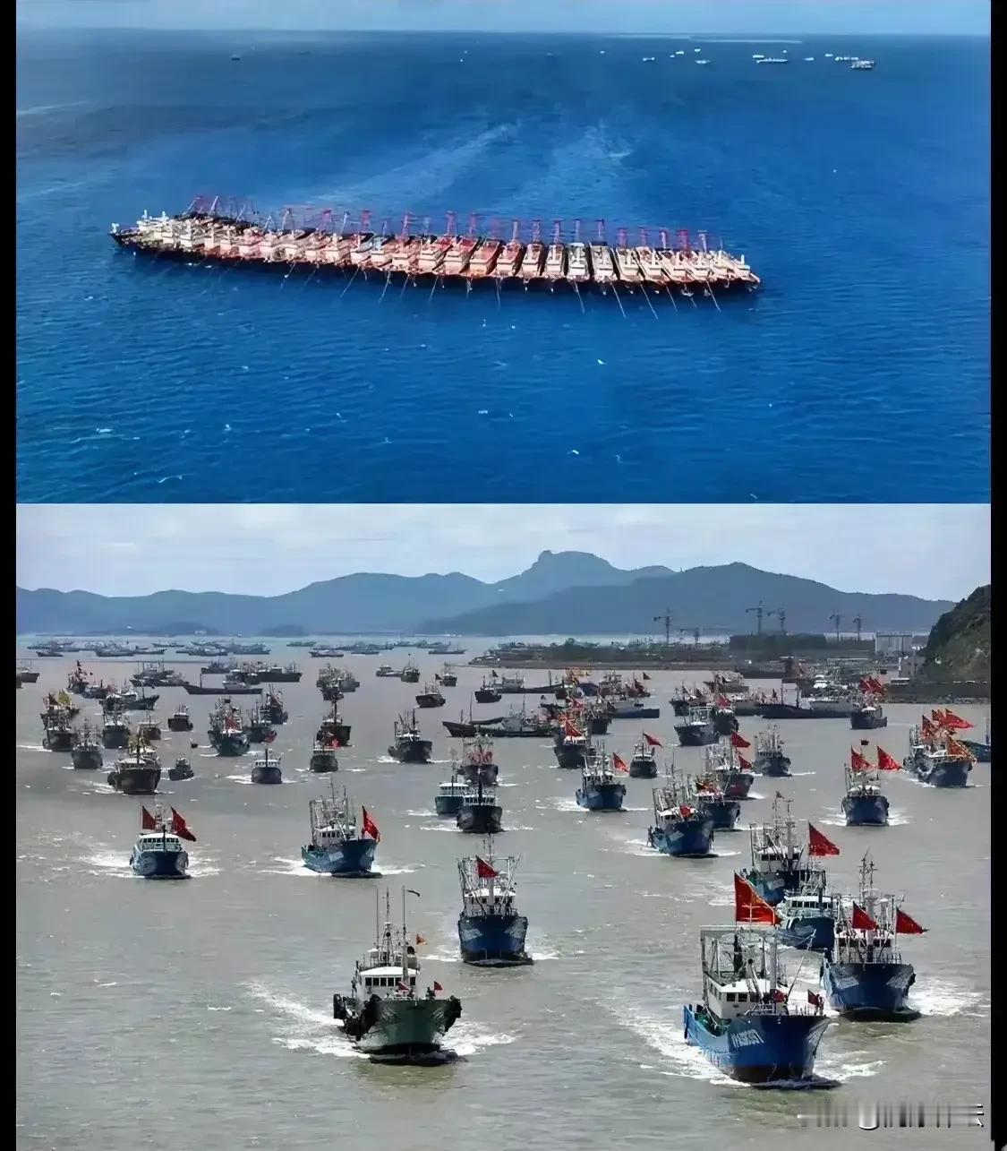 一个小小的菲律宾竟然行动了，5艘渔船载着200个平民大张旗鼓得驶向黄岩岛。

这