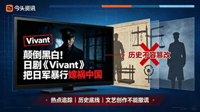 标题：颠倒黑白日剧《Vivant》把日军暴行嫁祸中国，引发全网声讨