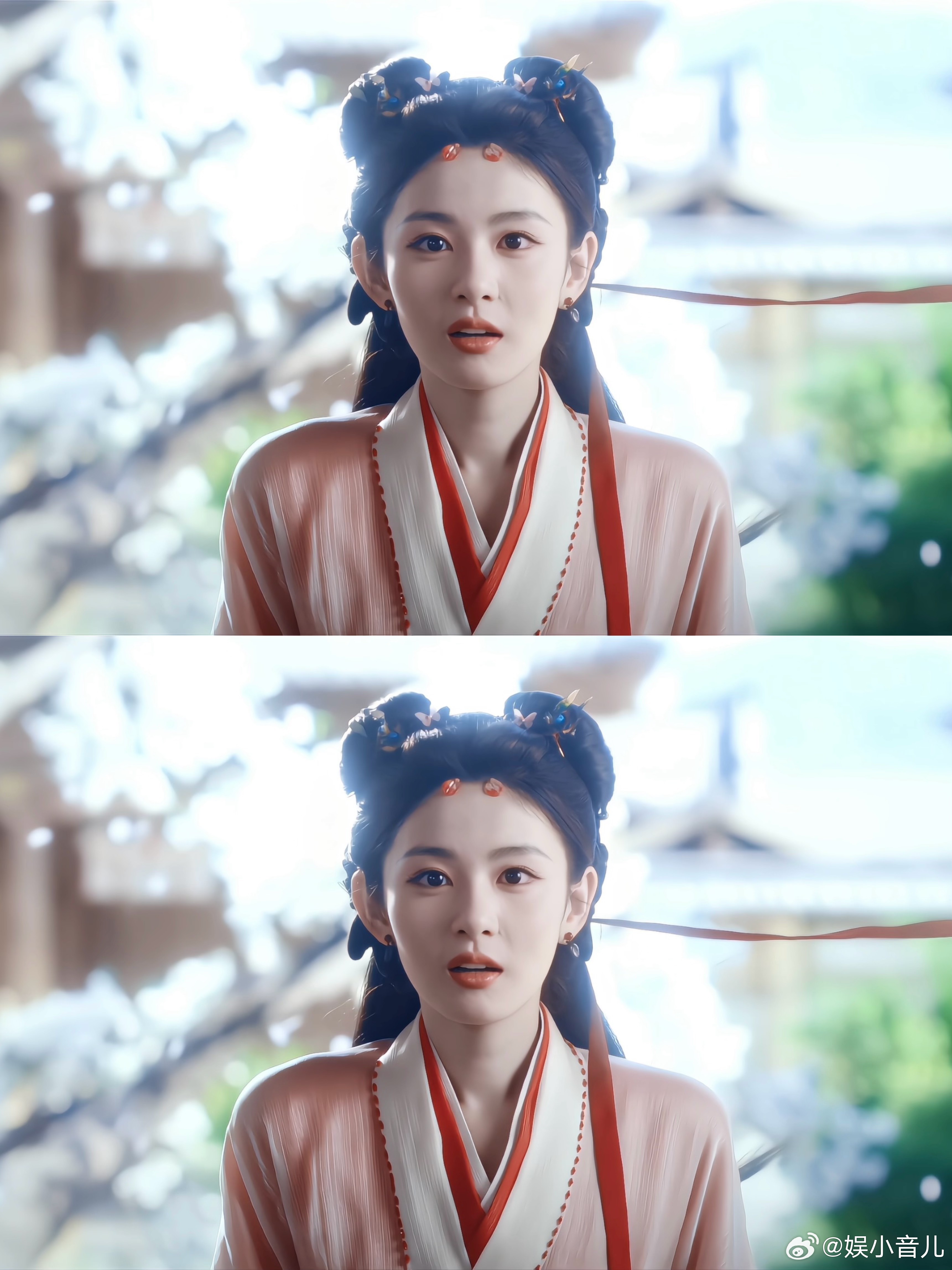 赵晴新剧内娱稀有不缺爱女主 谁被梁绛朱的亲情线戳中了❤️从小被家人用心呵护，一路