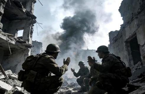 指挥部被一锅端了，卫星被打瞎了，通讯全断了，上级在哪儿都不知道，内鬼还在暗处盯着