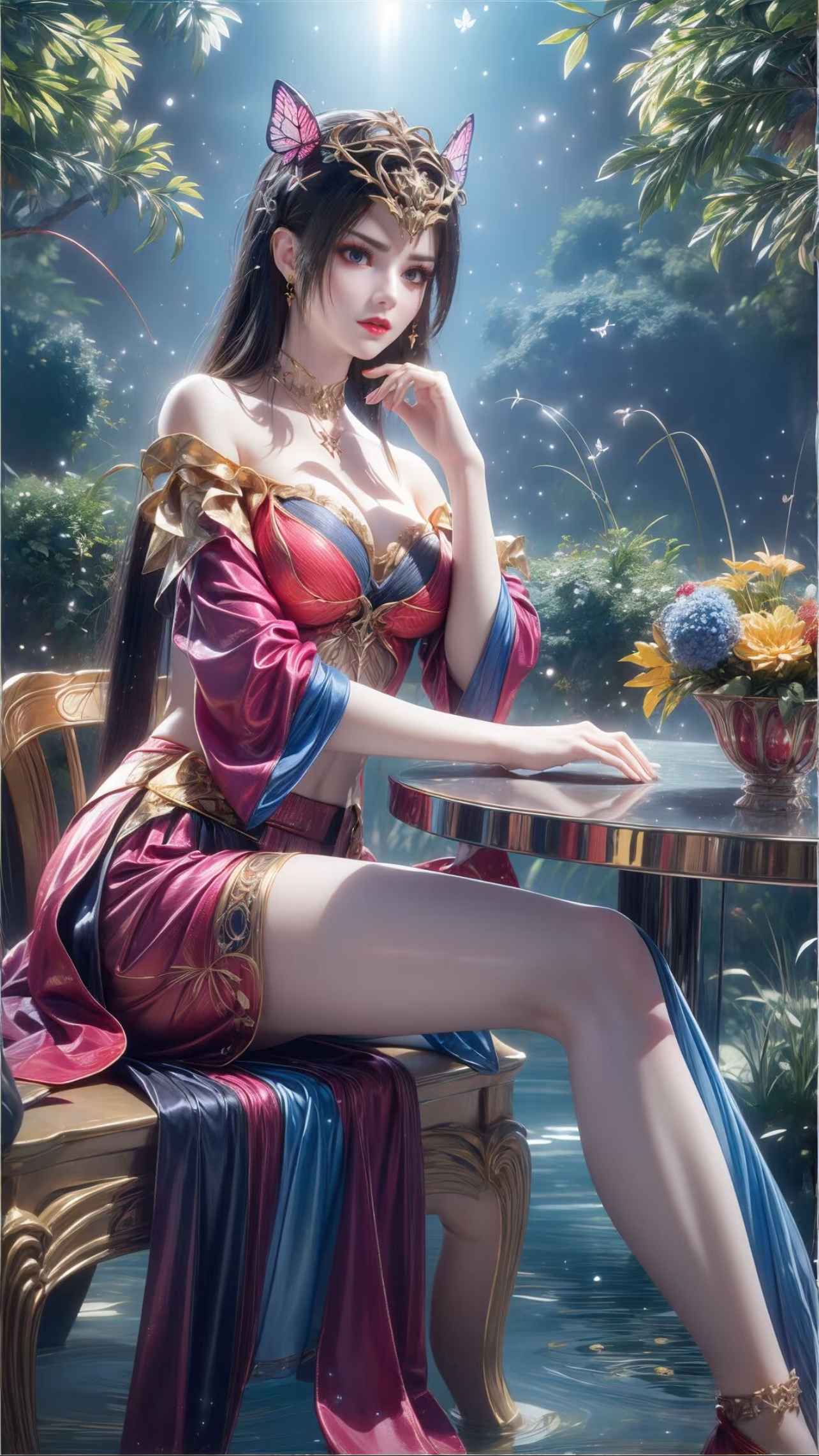 美杜莎女王【高清美图】斗破苍穹：粉紫色的裙装，也很适合女王的气质！ 