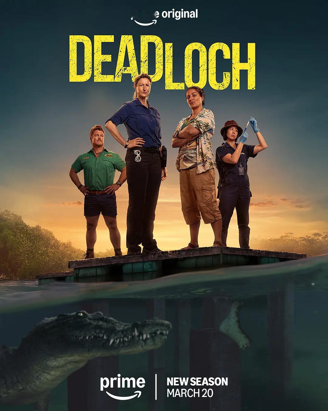 高分犯罪澳剧《戴洛奇小镇》 Deadloch ，两季全戴洛奇小镇 ​​​