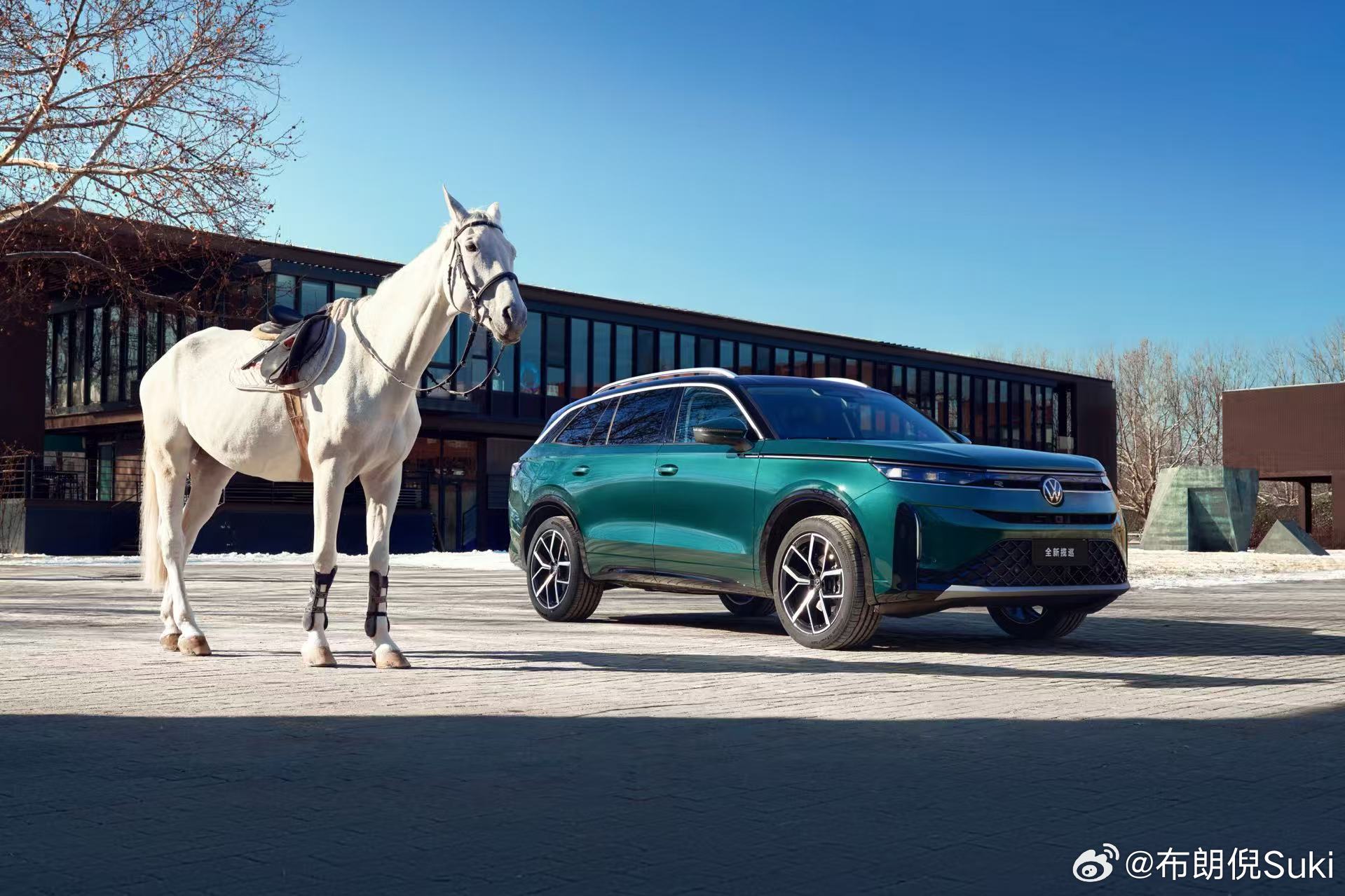 这个马年🐎愿我有“骉”的态度也有“揽巡”的气场～谢谢一汽大众送我的女神节礼物?