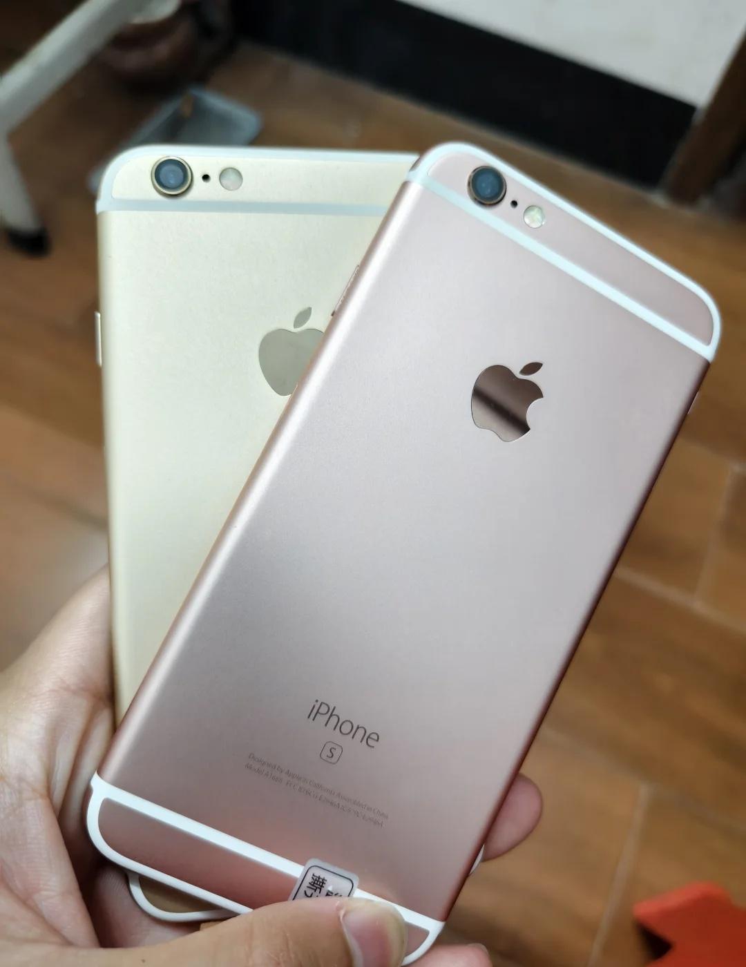 iPhone 6s玫瑰金，成色新，成色新，成色新
除二手原装苹果6s，可以刷快手