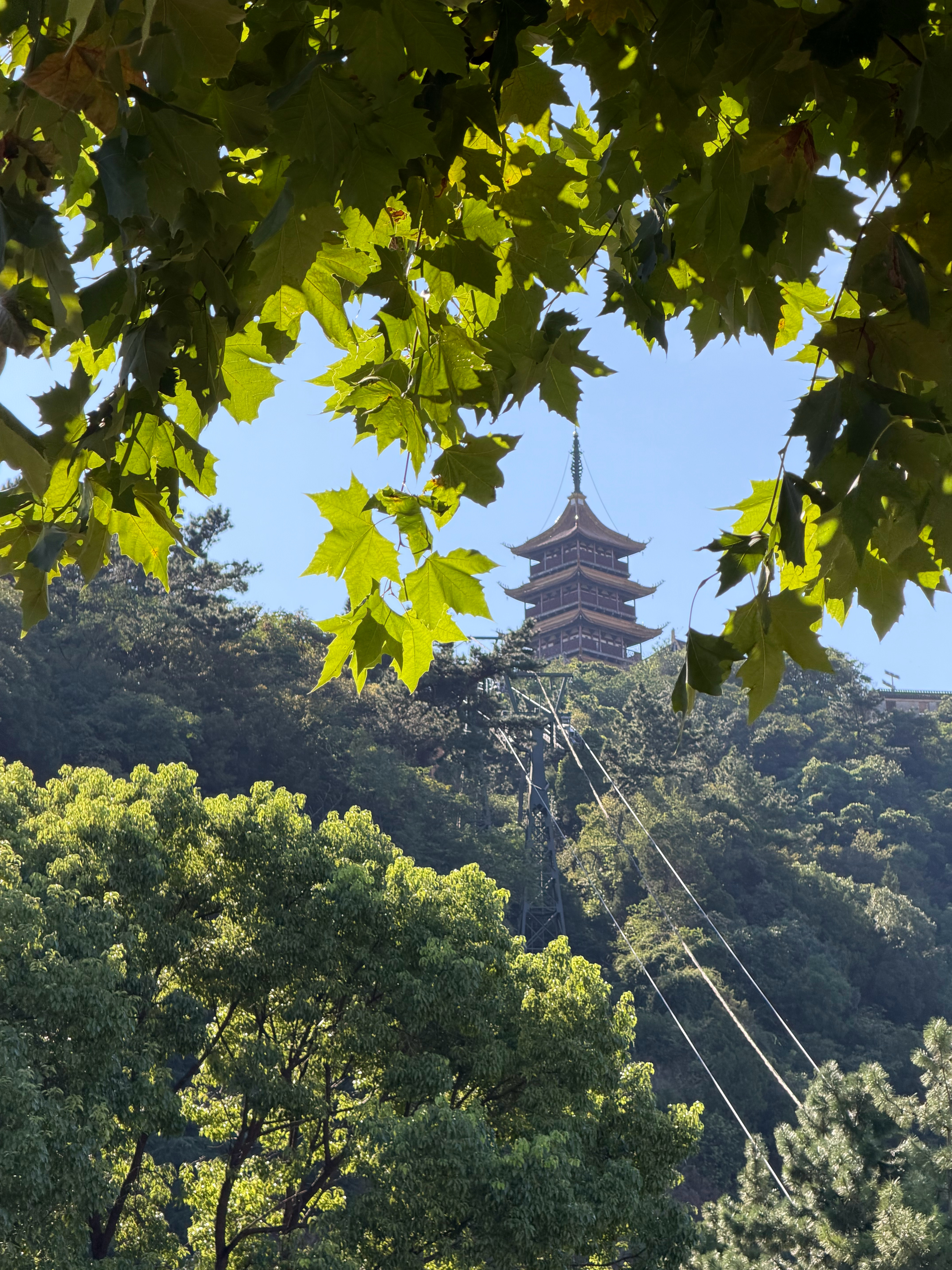 南通的小土堆[嘻嘻][嘻嘻][嘻嘻]，本来想去北麓园，结果在狼山风景区里面，还要
