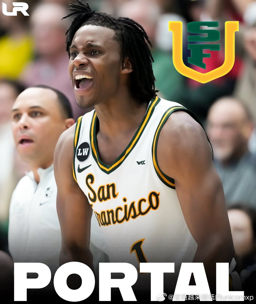 旧金山大学前锋Mookie Cook申请转校NCAA